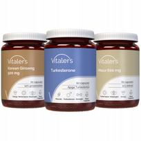 Papildų rinkinys Vitality Male Vitaler's Maca Ginseng Korean Turkesterone