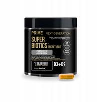 Maisto papildas imunitetui SuperBiotics su vitaminu D3, B9, 550 mg, 90 kapsulių