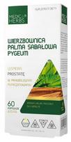 Maisto papildas Medica Herbs Willow Saw Palm Pygeum, 60 kapsulių