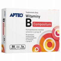 Vitaminai B Apteo 50 tablečių