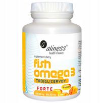 Maisto papildas Aliness Fish Omega 3 FORTE trigliceridai 500/250mg