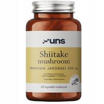 Maisto papildas UNS Shiitake Mushroom 400 mg, 60 kapsulių