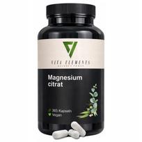 Maisto papildas Vita Elements Magnesium Citrate, 365 kapsulės