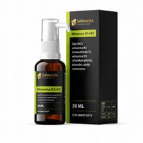 Vitaminų D3 2000IU + K2MK7 lašai su MCT aliejumi 30 ml Solvvanta