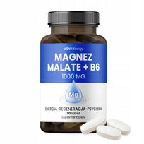 Maisto papildas MOVit Magnesium Malate 1000 mg + B6, 90 tabletės