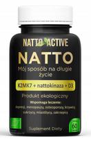 Maisto papildas Vitamin D3 K2 MK7 + Nattokinase D3 2000 IU, 60 tabletės, Natto Active