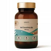 Vitaminas B5 200 mg, 120 vegetariškų kapsulių, UNUVI