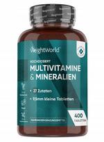 Multivitaminų ir mineralų tabletės, 400 vnt.