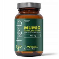 Maisto papildas HERB MUMIO Himalayan Shilajit 450mg 90 kapsulių, fulvo rūgštys 20%