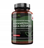 Maisto papildas Nutravita Complex Black Maca Arginine Ginseng, 180 kapsulių