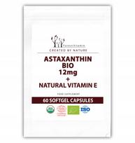 Maisto papildas astaksantinas su vitaminu E BIO 12mg 60 kaps.