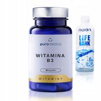 Vitaminas B3, 90 kapsulių, PUROMEDICA