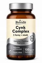 Cinko kompleksas 15mg PICOLINATE CITRATE + varis, 100 kapsulių