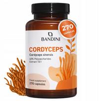 Maisto papildas Bandini Cordyceps Sinensis 19500 mg, 270 veganiškų kapsulių