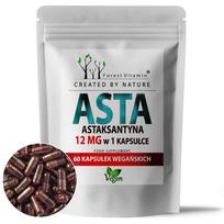 Astaksantinas 12 mg 60 kapsulių veganams