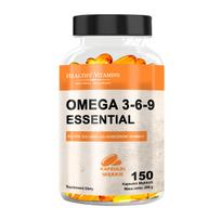 Maisto papildas Omega 3-6-9, 150 kapsulių, EPA, DHA