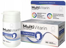 Vitaminai ir mineralai vyrams RING MULTIVITARIN, 60 tablečių
