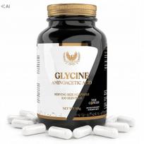 Maisto papildas Glycine 850 mg, 100 kapsulių, Victorious