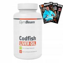 Maisto papildas GYMBEAM Cod Liver Oil 90 kaps.