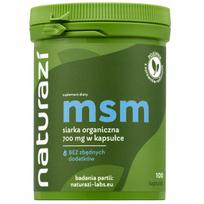 Maisto papildas Naturazi MSM 700 mg organiškas siera