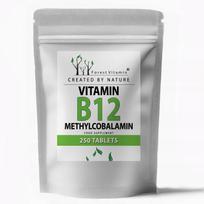 Maisto papildas VITAMIN B12 400mcg 250 tablečių METHYLCOBALAMIN