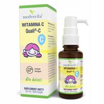 Lašai vaikams su vitaminu C Quali-C, 30 ml