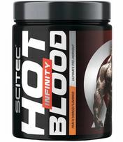 Maisto papildas SCITEC HOT BLOOD INFINITY 350g su citrulinu, taurinu, beta alaninu ir vitaminu B6
