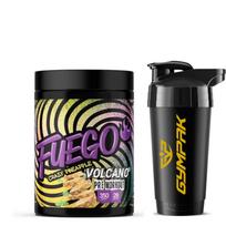 FUEGO VOLCANO prieštreniruotinis papildas 350 g Crazy Pineapple su dovana – shakeriu