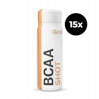 BCAA Shot 15 x 90 ml, abrikosų, GymBeam
