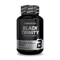 Maisto papildas BioTech USA Black Trinity 120 kapsulių, su kofeinu, taurinu ir sinefrinu