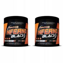 Prieštreniruotinis papildas INFERNO BLACK 300g su kofeinu, 2 vnt.