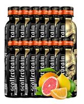 Papildas treniruotėms Kevin Levrone Scatterbrain Shot 120 ml, apelsinų ir citrusinių vaisių skonis, 12 vnt.