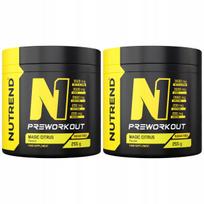 Pre-workout papildai NUTREND N1 AAKG Beta-Alanine Creatine, 2 vnt.