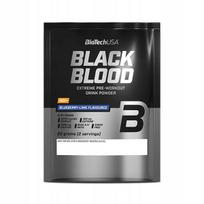 Maisto papildas Black Blood NOX+, 20 g, mėlynių-limingų skonio