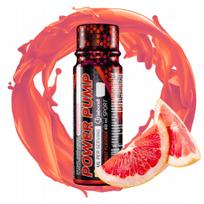 Preworkout Shot Power Pump greipfrutų skonio, 60 ml, su kofeinu