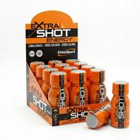 Energetiniai gėrimai EthicSport Extra Shot su kofeinu, taurinu ir guarana, 12 vnt.