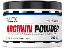 Aminorūgščių milteliai HI TEC Arginine Powder 250g AAKG L-ARGININE