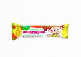 Vitaminas C vaikams su citrinų skoniu, 10 tab., 3 g