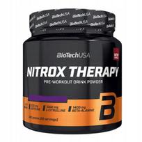 Maisto papildas prieš treniruotę BioTechUSA Nitrox Therapy 340 g, vynuogių skonio