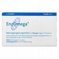 Maisto papildas EnzOmega MSE Dr Enzmann, 60 kapsulių, omega 3, Mito-Pharma