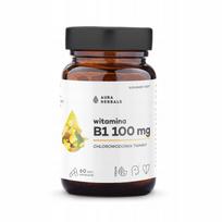 Maisto papildas AURA HERBALS Vitamin B1 100 mg, 60 kapsulių