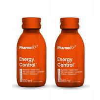 Maisto papildas PHARMOVIT SUPPLES & GO Energy Control, 2 x 100 ml, be glitimo