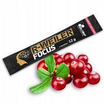 Prieštreniruotinis papildas Olimp R-WEILER FOCUS STIK 12g, spanguolių skonio