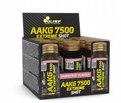 Maisto papildas Olimp AAKG 7500 Extreme Shot 9x25 ml, greipfrutų skonio