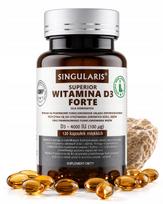 Vitaminas D3 Forte 4000 IU Singularis 120 kapsulių