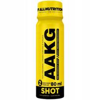 Maisto papildas ALLNUTRITION AAKG SHOT 80 ml, L-Citrulline, prieš treniruotę