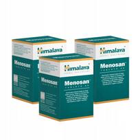 Maisto papildas menopauzei Himalaya Menosan su Šatavari, 60 kapsulių x3