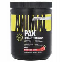 Maisto papildas UNIVERSAL ANIMAL PAK POWDER 429G CHERRY BOMB, vyšnių skonio, vitaminai