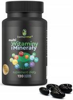 Maisto papildas BetterMe multivitaminai ir mineralai, 120 kaps.