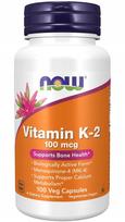 Vitaminų K2/MK-4 100 mcg kapsulės, 100 vnt., NOW Foods